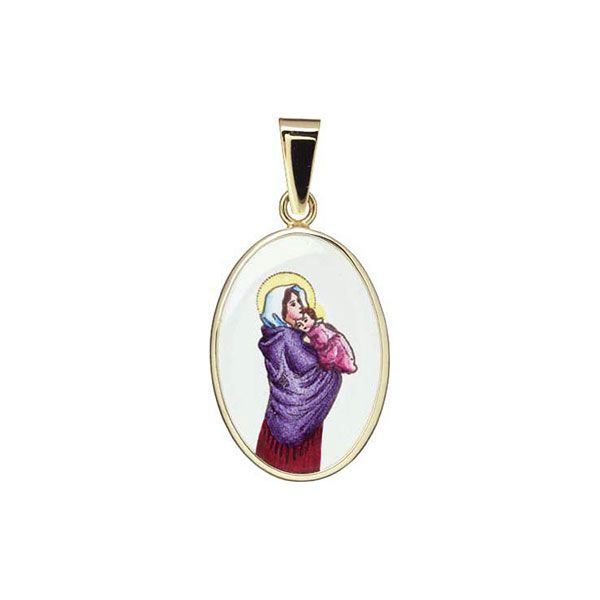 453H Madonna with Child Medal