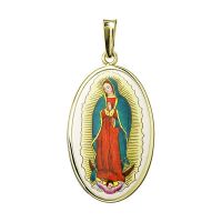 Medalla de Virgen de Guadalupe medallón