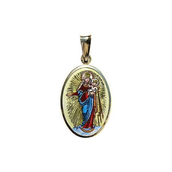 435H Our Lady of Hostyn medal